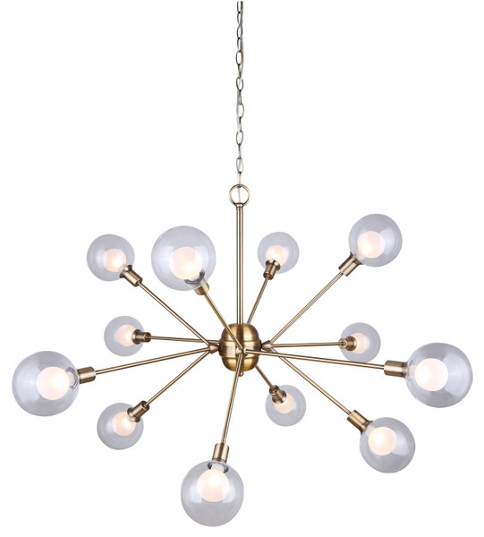Canarm - ICH683A12GD9 - 12 Light Chandelier - Estella - Gold