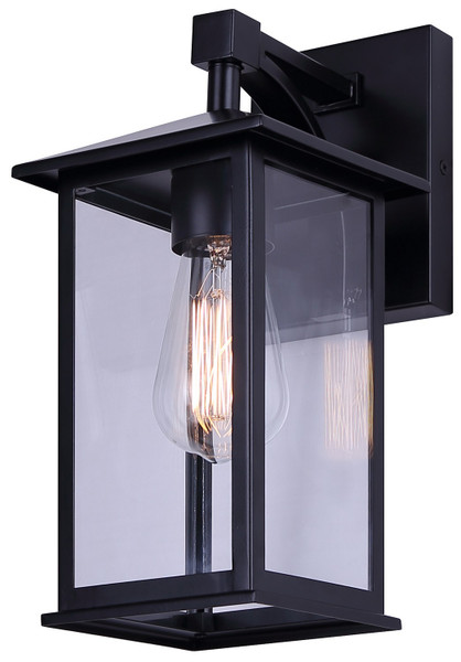 Canarm - IOL768BK - One Light Outdoor Down Light - Rossland - Matte Black