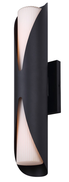 Canarm - IOL780BK - Two Light Outdoor Wall Lantern - Dylan - Sand Black