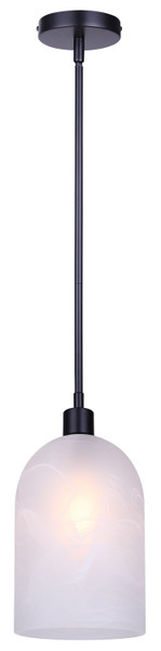 Canarm - IPL2260B01BK7 - One Light Pendant - Marek - Matte Black