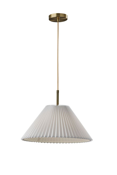 Adesso Home - 3803-21 - Pendant - Scarlet - Antique Brass