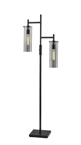 Adesso Home - 3853-01 - Floor Lamp - Dalton - Black