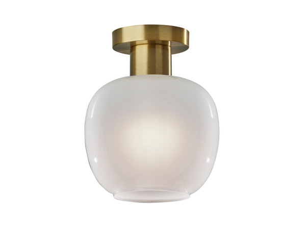 Adesso Home - 3945-21 - Flush Mount - Magnolia - Antique Brass