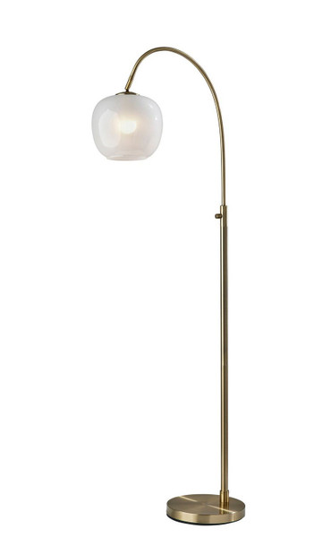 Adesso Home - 3949-21 - Floor Lamp - Magnolia - Antique Brass