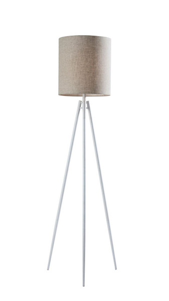 Adesso Home - 4037-02 - Floor Lamp - Glenwood - White
