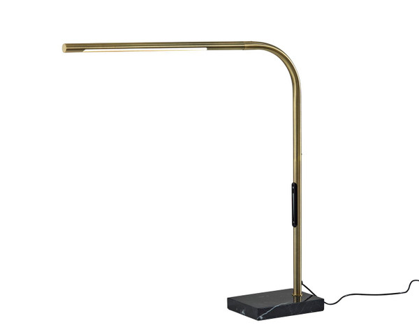 Adesso Home - 4353-21 - LED Desk Lamp - Cullen - Antique Brass