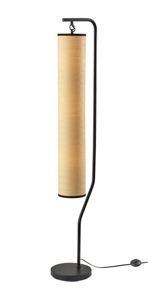 Adesso Home - 6168-01 - Three Light Floor Lamp - Lyons - Black