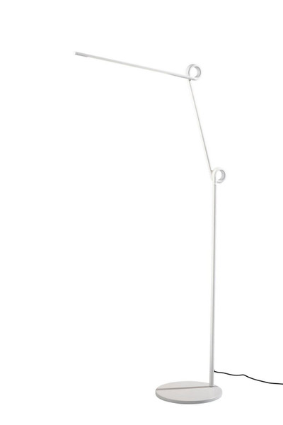 Adesso Home - AD9103-02 - LED Floor Lamp - Knot - White