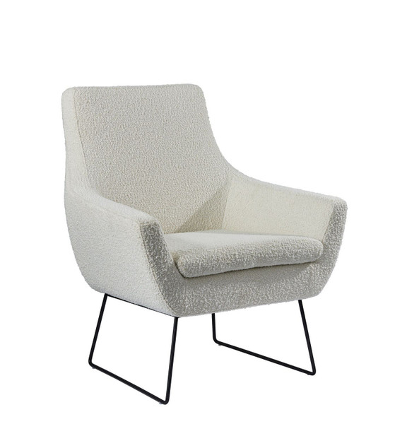 Adesso Home - GR2002-02 - Chair - Kendrick - Off White Boucle Fabric