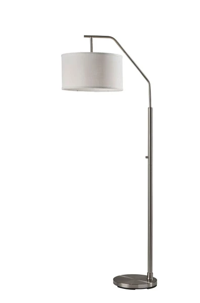 Adesso Home - SL1140-22 - Floor Lamp - Max - Brushed Steel