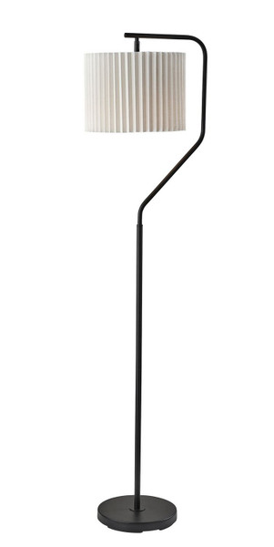 Adesso Home - SL9502-01 - Floor Lamp - Evan - Black