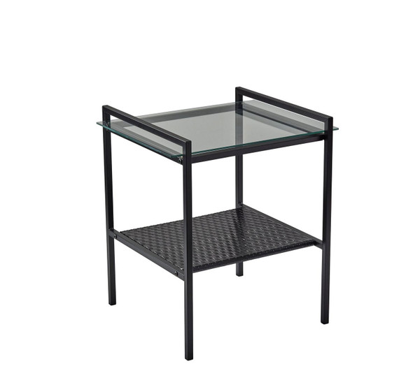 Adesso Home - WK2093-01 - Accent Table - Pearson - Black