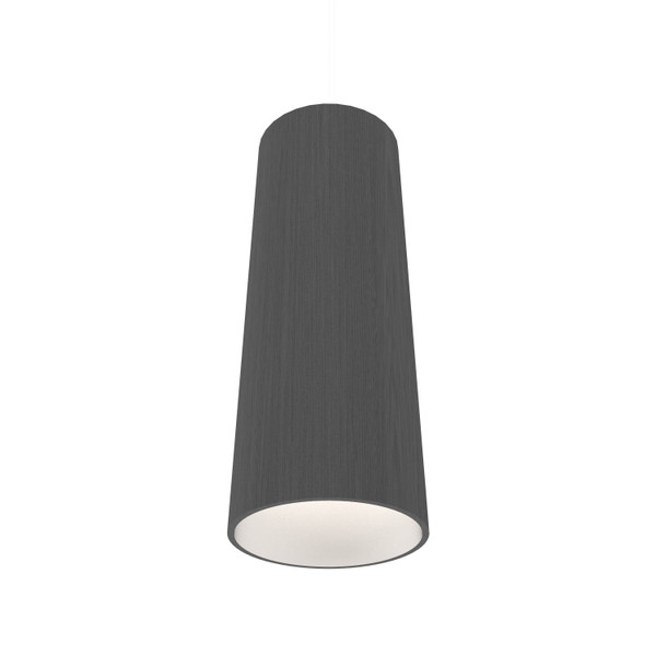 Accord Lighting - 116.50 - One Light Pendant - Conical - Organic Grey