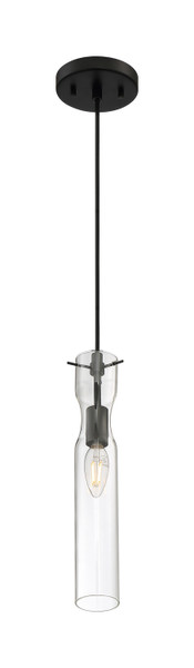 Nuvo Lighting - 60-6876 - One Light Mini Pendant - Spyglass - Black