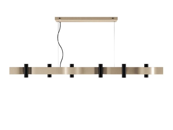 Accord Lighting - 1501.48 - 16 Light Pendant - Flow - Organic Cappuccino