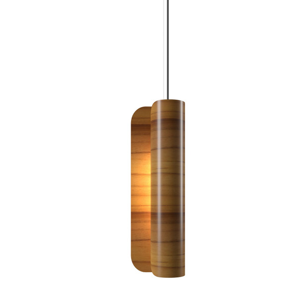 Accord Lighting - 1510.12 - One Light Pendant - Cascade - Teak