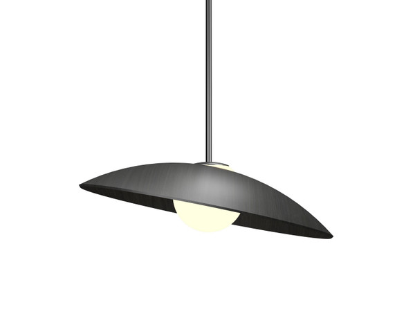 Accord Lighting - 1515.44 - One Light Pendant - Oyster - Charcoal