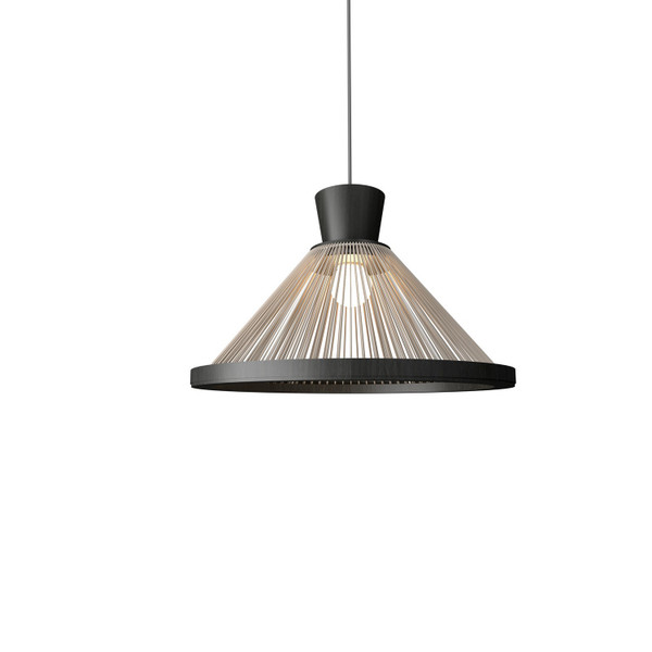Accord Lighting - 1531.44 - One Light Pendant - Corda - Charcoal