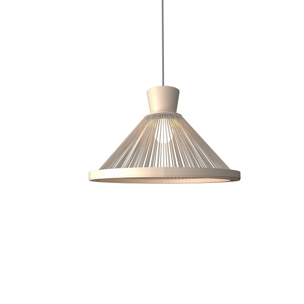 Accord Lighting - 1531.48 - One Light Pendant - Corda - Organic Cappuccino