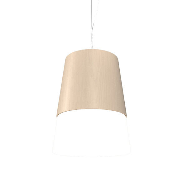 Accord Lighting - 264.48 - One Light Pendant - Conical - Organic Cappuccino