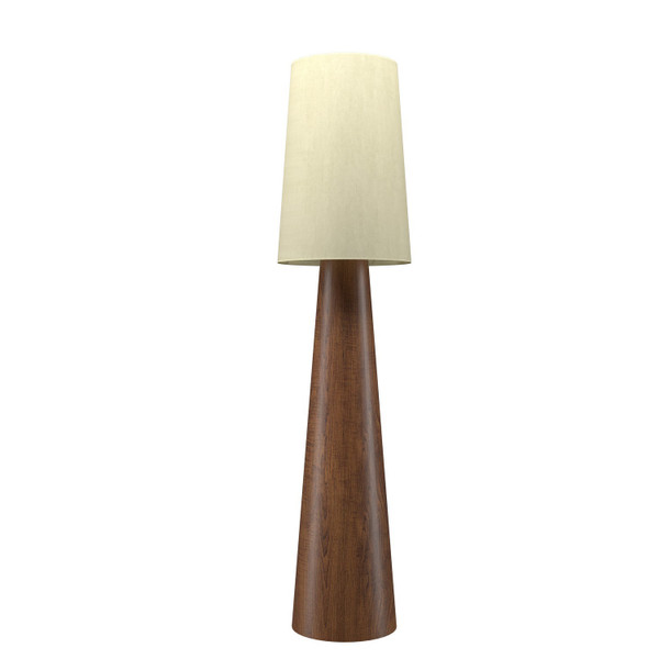 Accord Lighting - 3062.06 - One Light Floor Lamp - Balloon - Imbuia