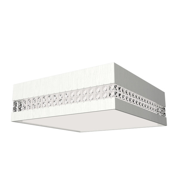 Accord Lighting - 5028CLED.47 - LED Ceiling Mount - Crystals - Organic White