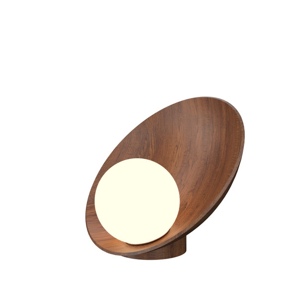 Accord Lighting - 7102.06 - One Light Table Lamp - Oyster - Imbuia