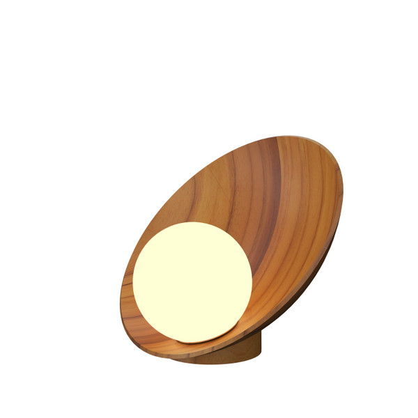 Accord Lighting - 7102.12 - One Light Table Lamp - Oyster - Teak