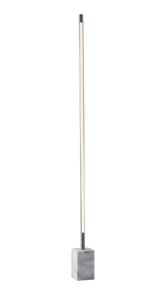 Adesso Home - 3607-22 - LED Wall Washer - Felix - Brushed Steel/White Marble