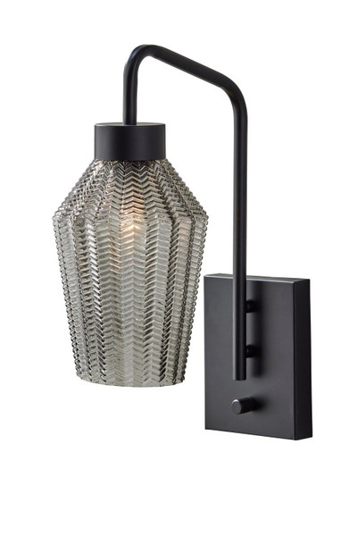 Adesso Home - 3876-01 - Wall Lamp - Belfry - Black