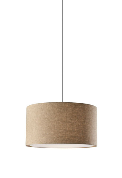 Adesso Home - 4003-12 - Pendant - Harvest - Natural Textured Fabric