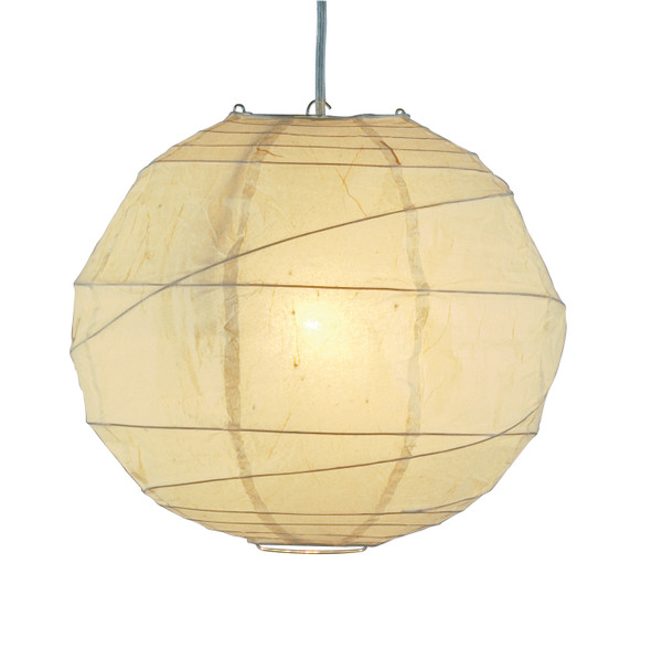 Adesso Home - 4162-12 - Pendant - Orb - Natural