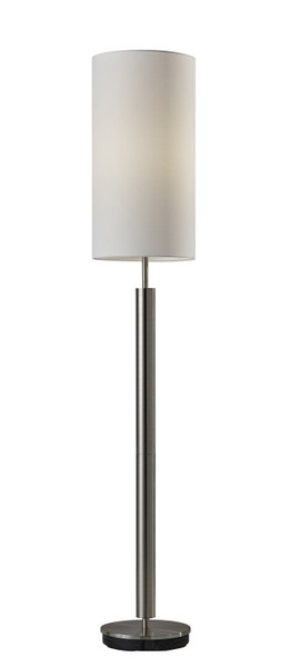 Adesso Home - 4174-22 - Floor Lamp - Hollywood - Brushed Steel
