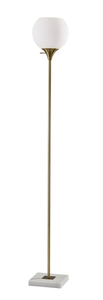 Adesso Home - 5179-21 - Torchiere - Fiona - Antique Brass
