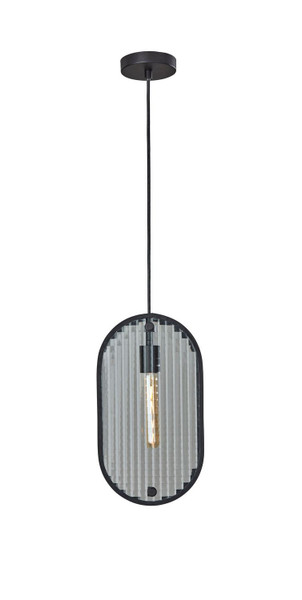 Adesso Home - 6067-01 - Pendant - Landon - Black