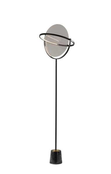 Adesso Home - AD9203-01 - LED Floor Lamp - Orsa - Black