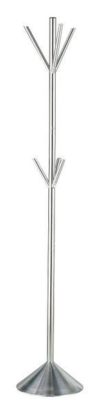 Adesso Home - WK2055-22 - Coat Rack - Pegs - Brushed Steel