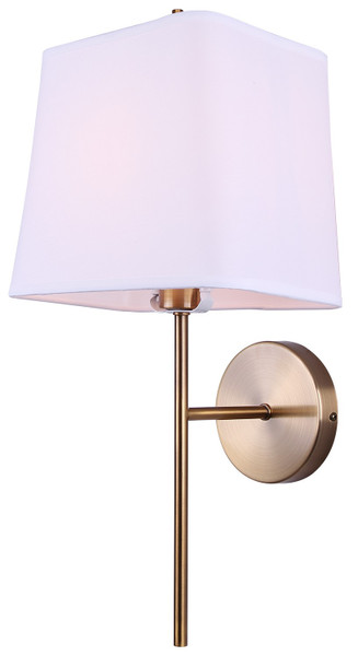 Canarm - IWF2275B01GD - One Light Wall Sconce - Seraphina - Gold