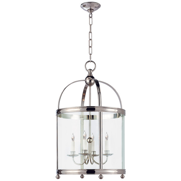 Visual Comfort Signature - CHC 3423PN - Four Light Lantern - Archtop3 - Polished Nickel