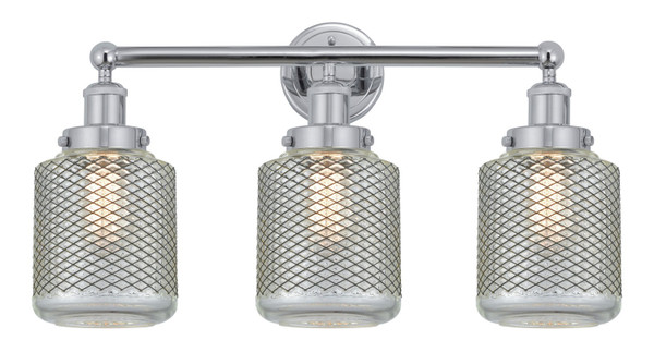 Innovations - 616-3W-PC-G262 - Three Light Bath Vanity - Edison - Polished Chrome
