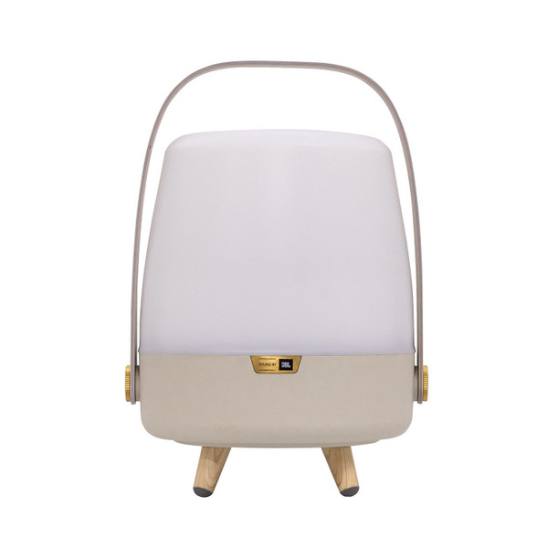 Adesso Home - 1202-12 - LED Speaker Lamp - Lite Up Play Mini - Sand - Natural Beige