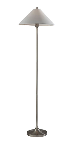 Adesso Home - 2620-22 - Floor Lamp - Esme - Brushed Steel