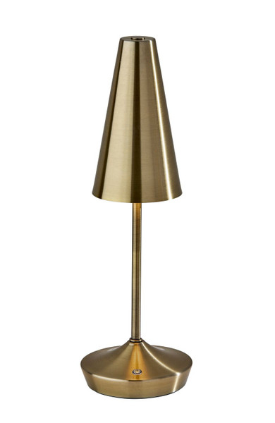 Adesso Home - 3194-21 - LED Table Lamp - Flynn - Antique Brass