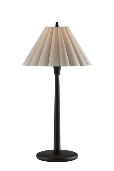 Adesso Home - 4143-01 - Table Lamp - Scallop - Black Wood