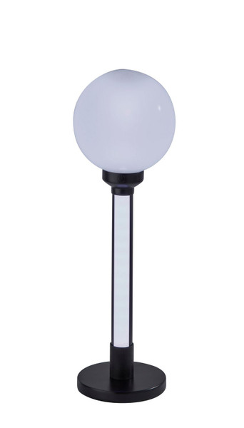 Adesso Home - SL0372-01 - LED Table Lamp - Astra - Black White Plastic