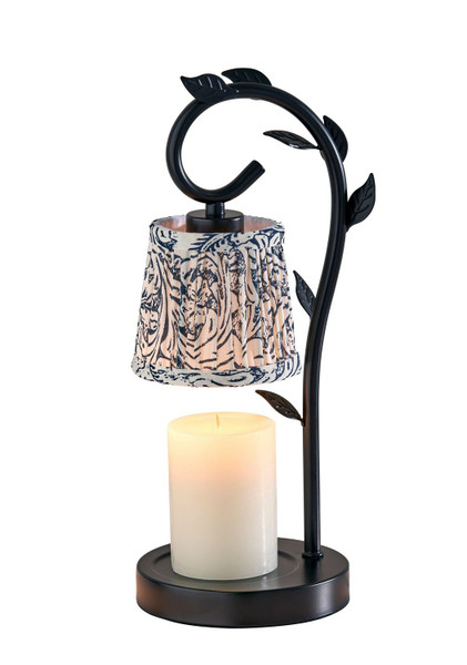 Adesso Home - SL1193-01 - Candlewarmer Lamp - Ivy - Black