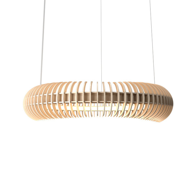 Accord Lighting - 1533LED.48 - LED Pendant - Stecche di Legno - Organic Cappuccino