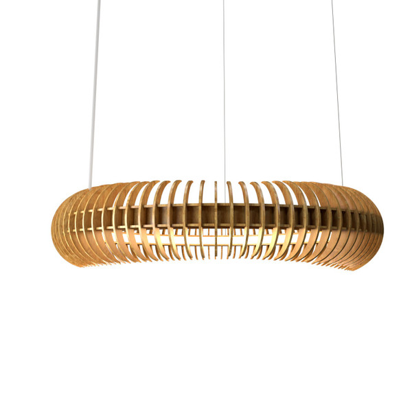 Accord Lighting - 1535LED.09 - LED Pendant - Stecche di Legno - Louro Freijo