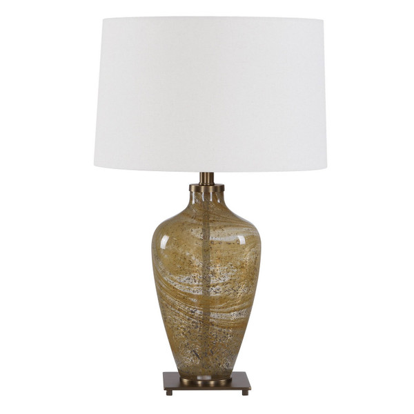 Uttermost - 30773-1 - One Light Table Lamp - Rainer - Antique Brass