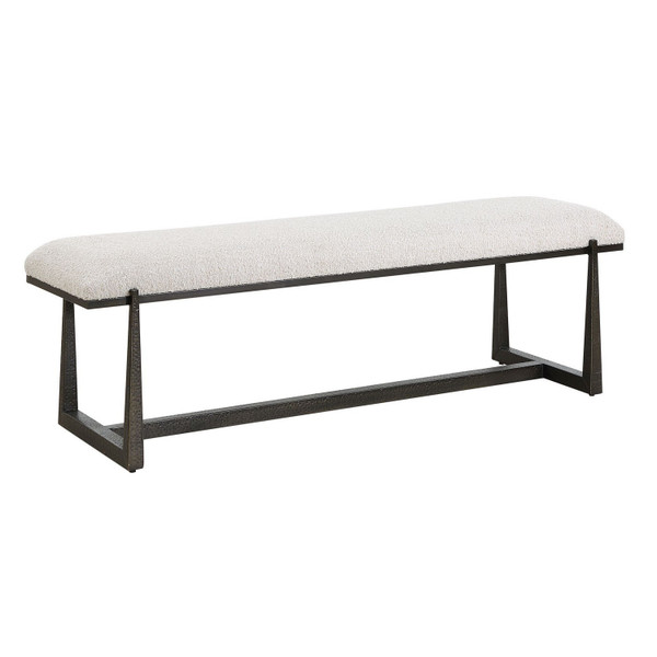 Uttermost - 53092 - Bench - Midas - Textured Bronze